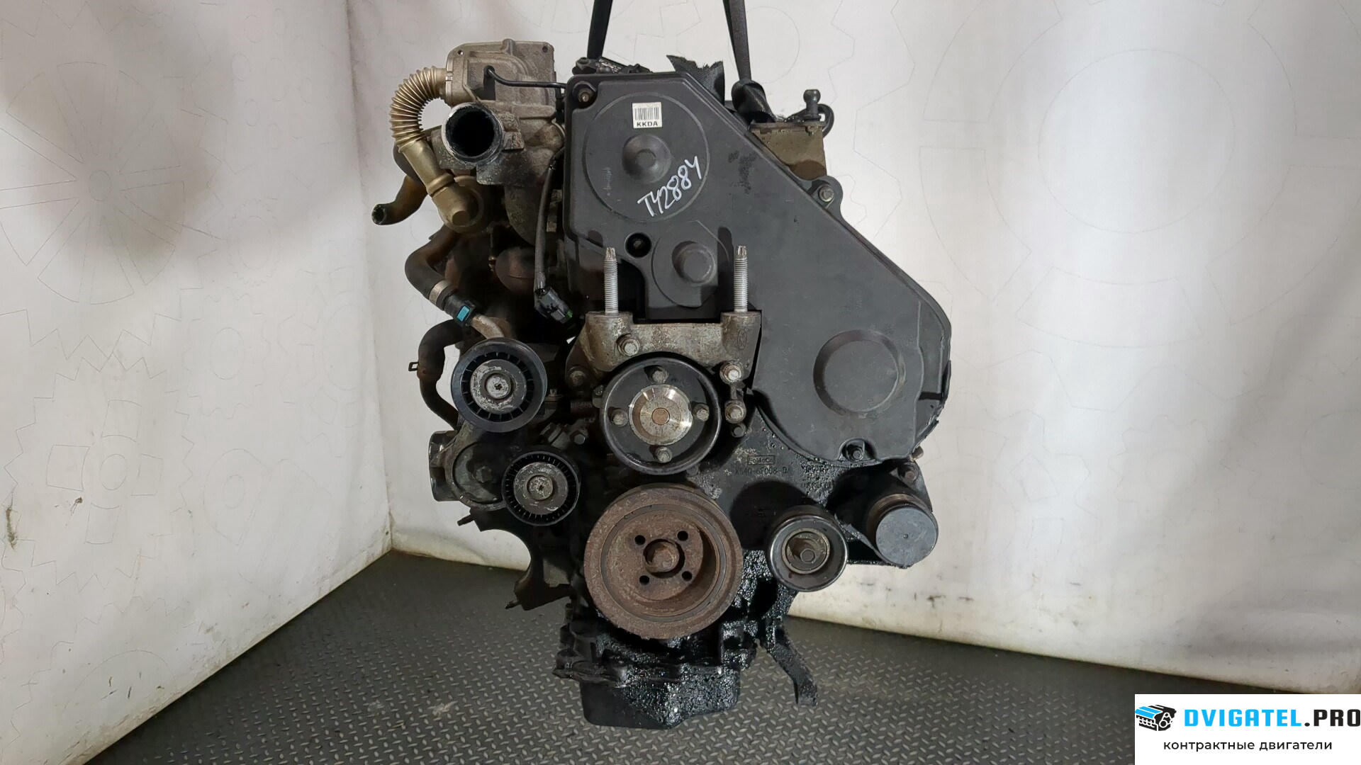Двигатель Ford Focus 2 2005 - 2008 KKDA, KKDB 1.8 л., Дизель, TDCI, артикул 9283273
