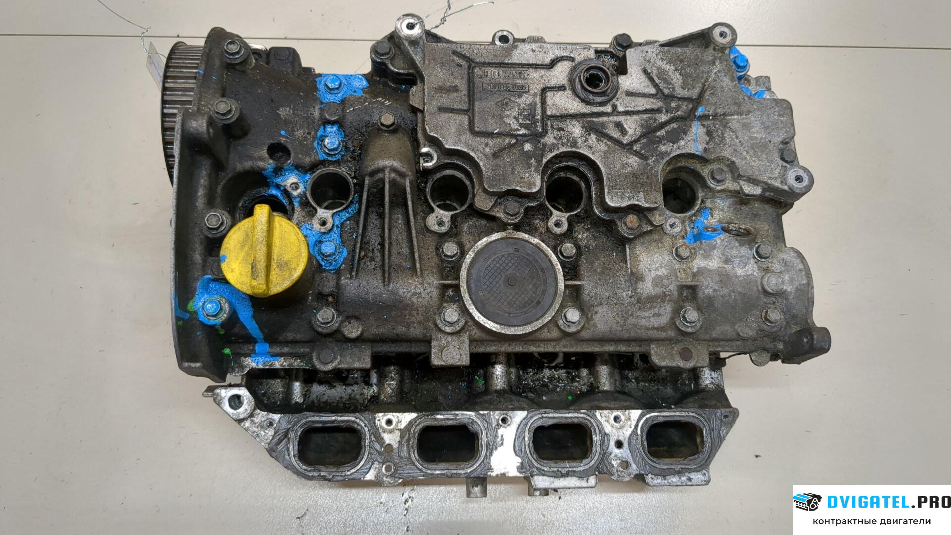 Головка блока цилиндров (ГБЦ) Renault Scenic 2003 - 2009 K4M 782 1.6 л., Бензин, Инжектор, артикул 9275285